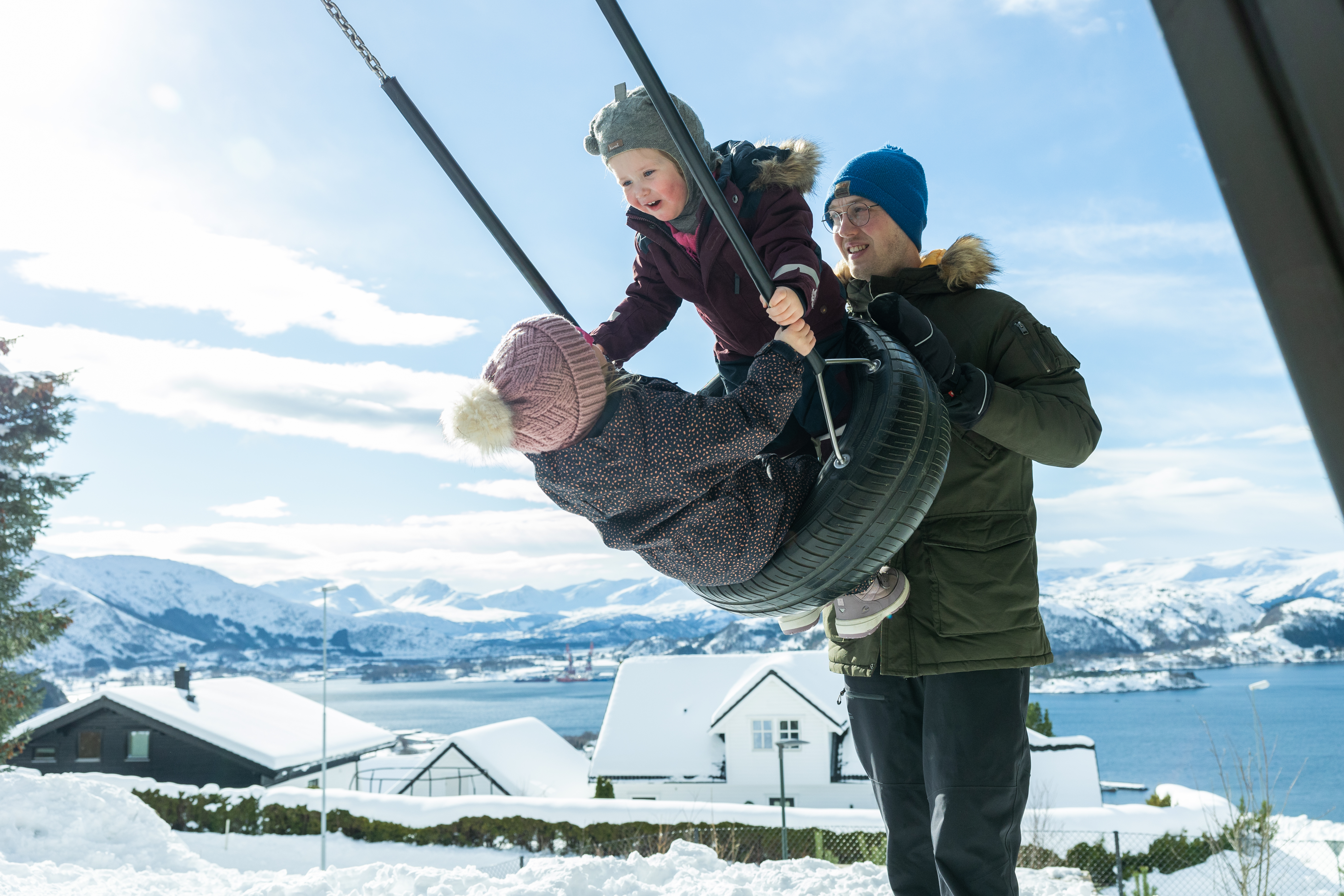 Gøy i friluft på BLU-praksis