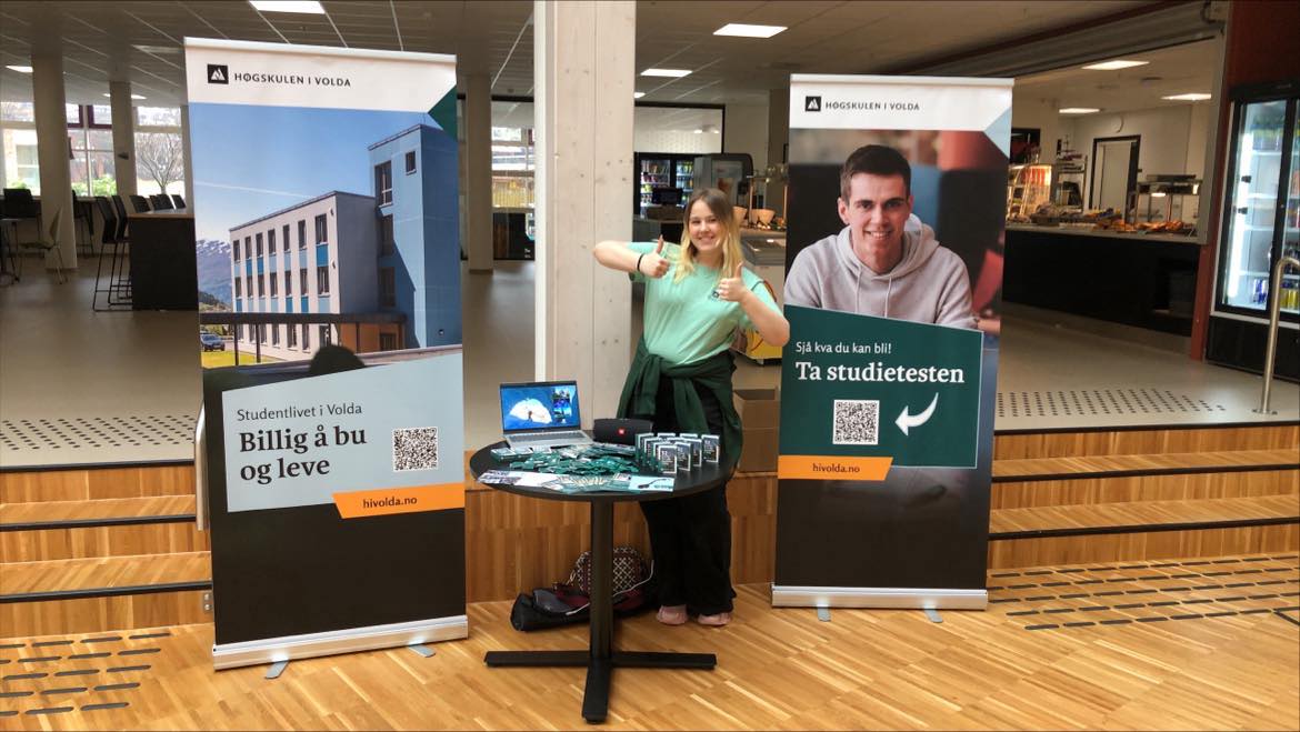 Glad studentambassadør