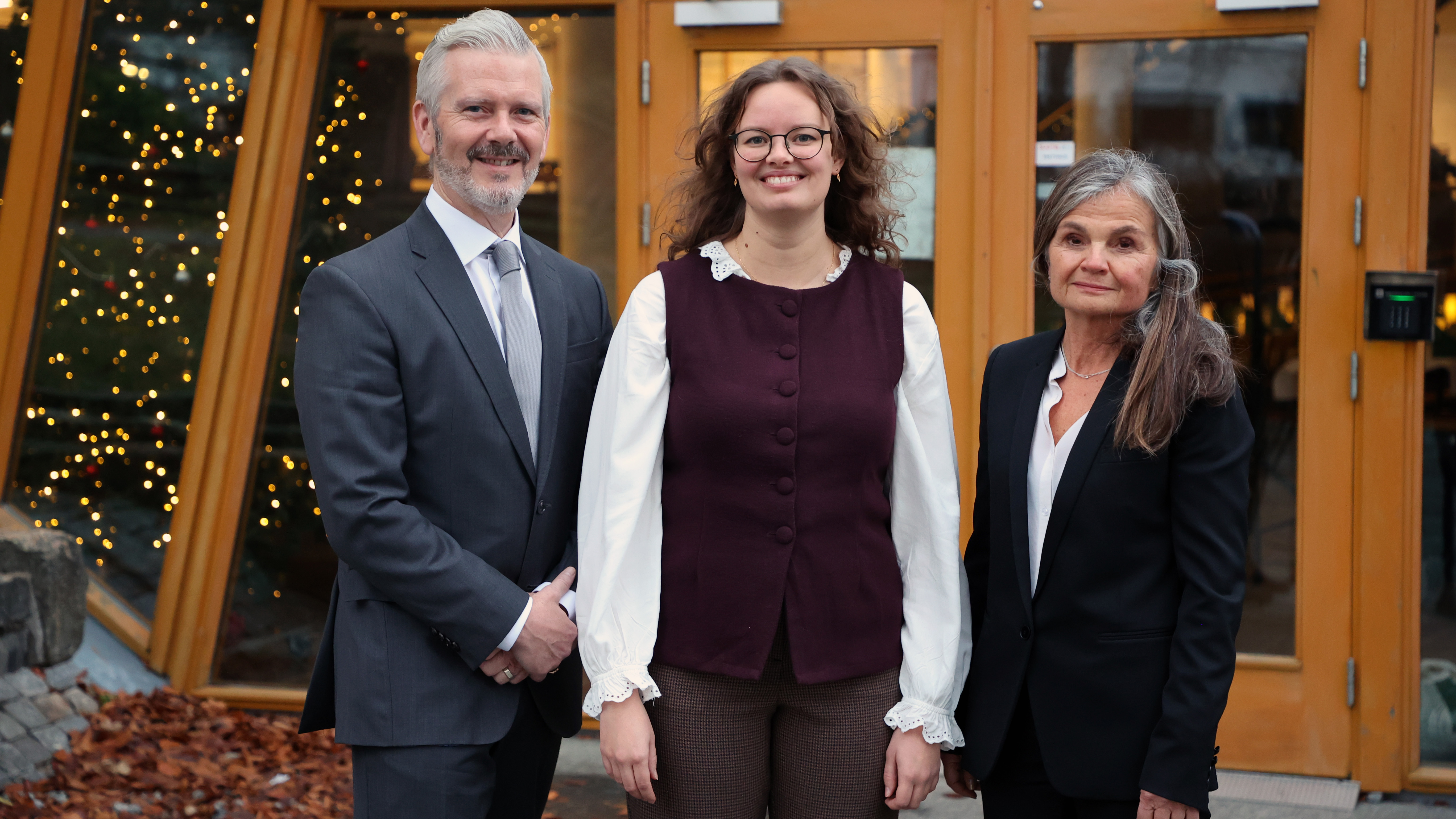 Astrid Gravdal Vølstad etter disputasen.