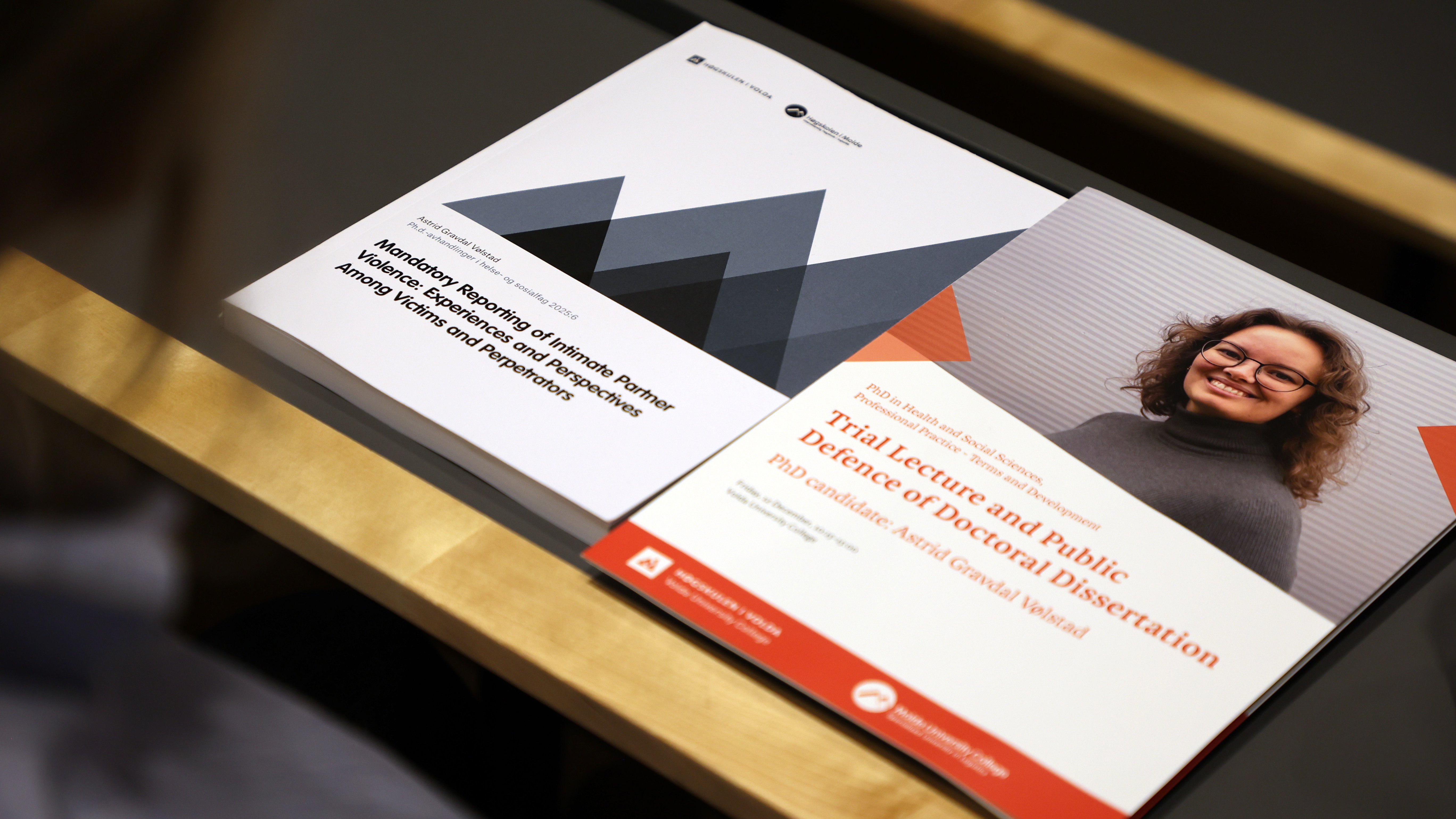 Astrid Gravdal Vølstads disputas.