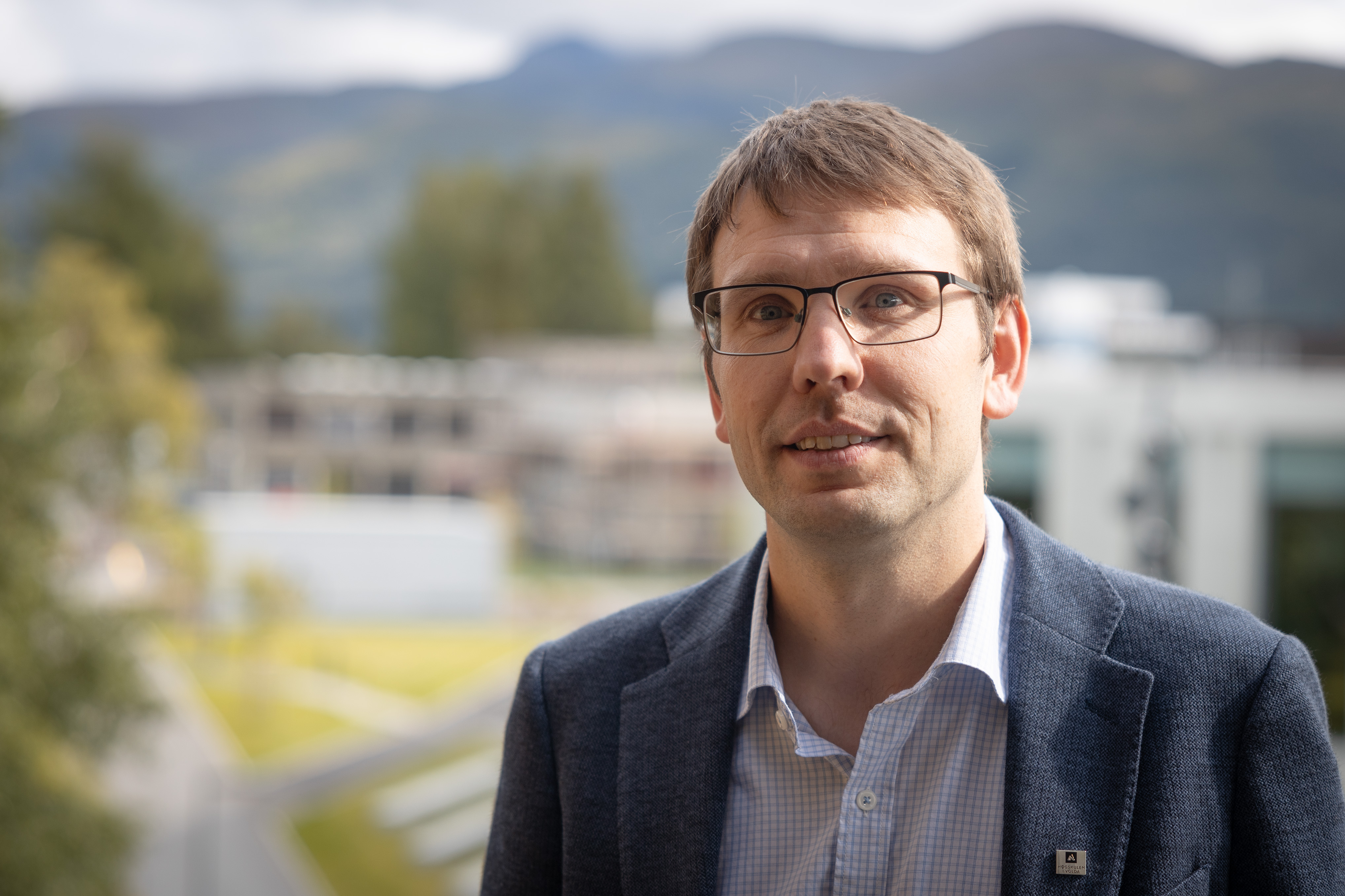 Prorektor Eirik Søvik ved Høgskulen i Volda.
