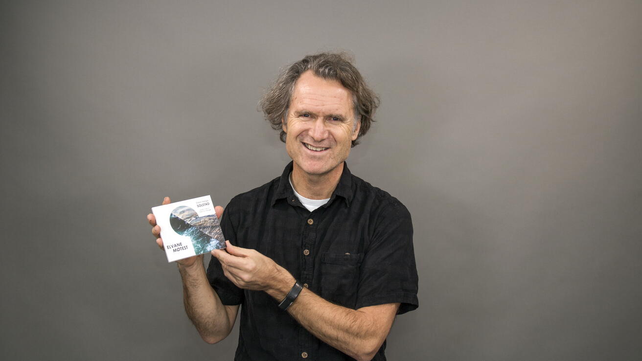 Stein Helge Solstad med ny plate Stein Helge Solstad