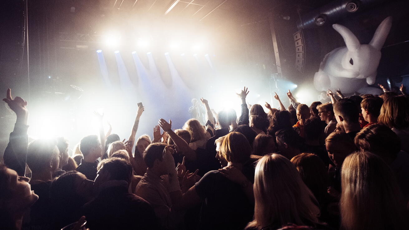 Rokken. Foto: Torstein Sperstad Konsert på studenthuset rokken