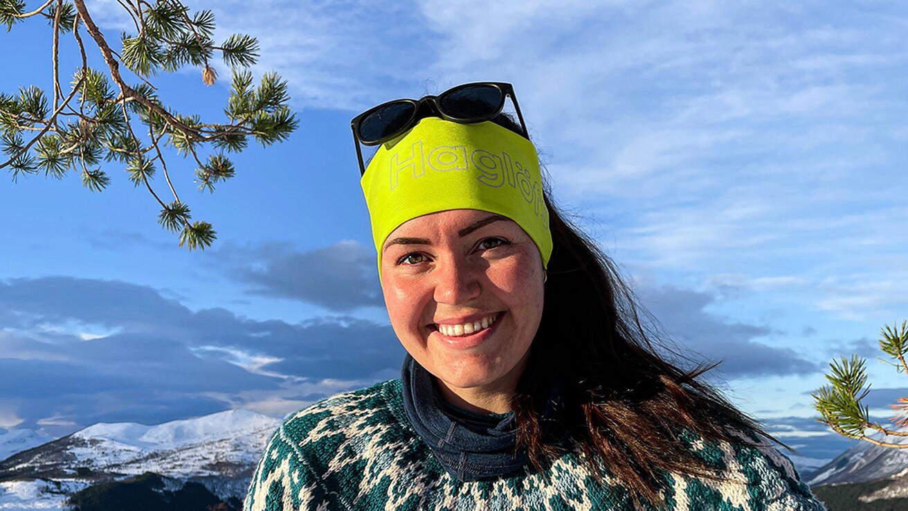 Siri Stranden Siri, idrettsstudent på ski.