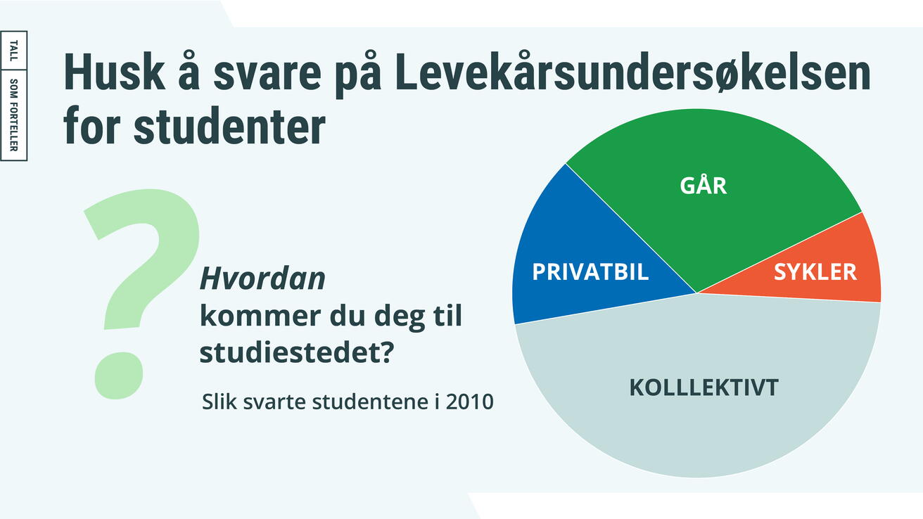 Levekårsundersøkelsen blir gjennomført i 2021