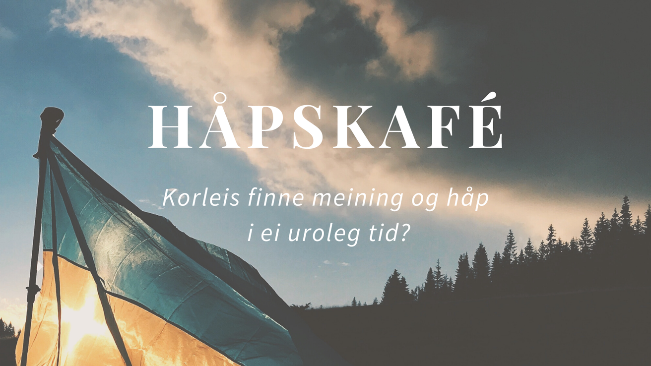 Håpskafé banner