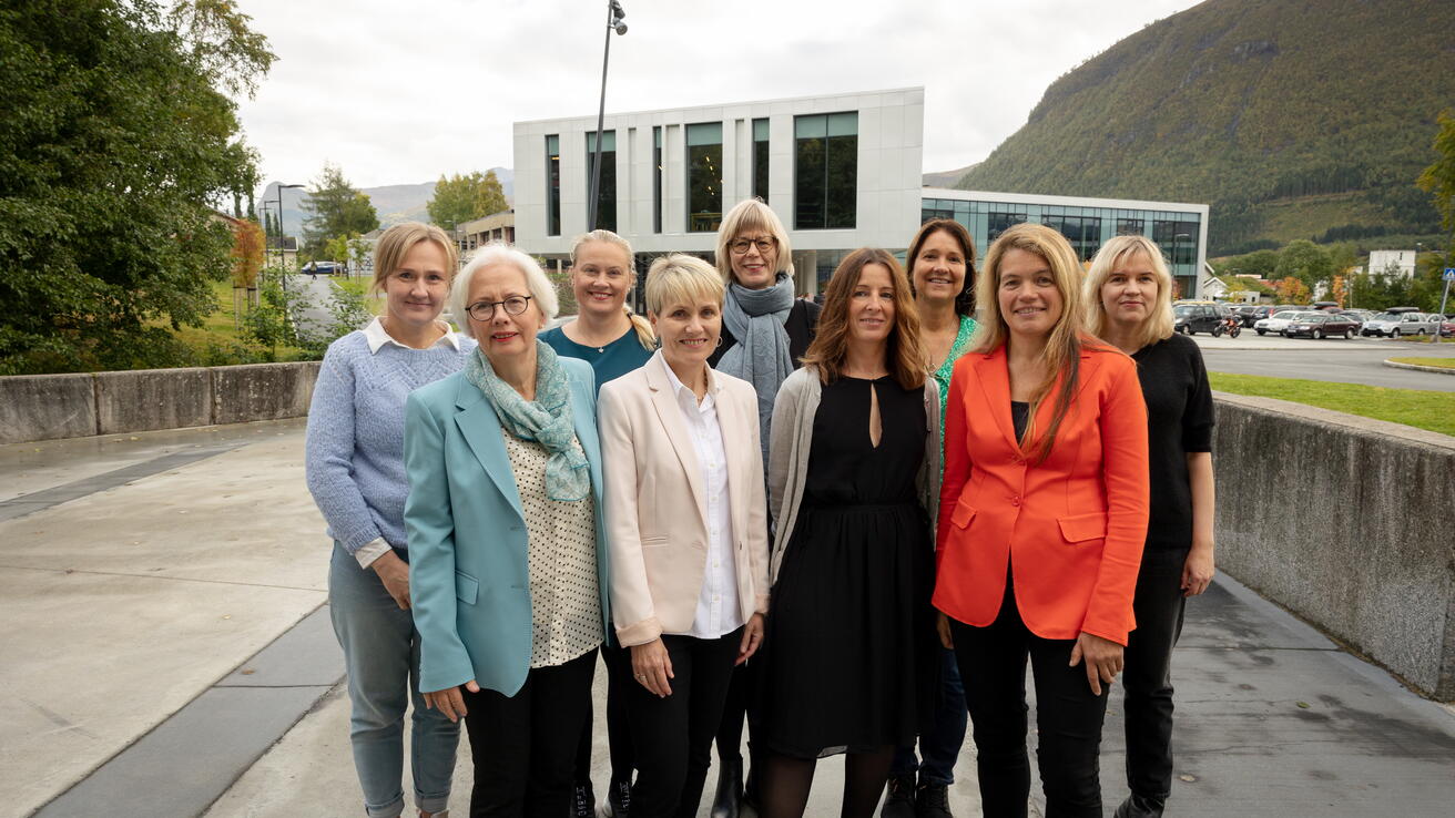 Kvinnelege professorar ved HVO