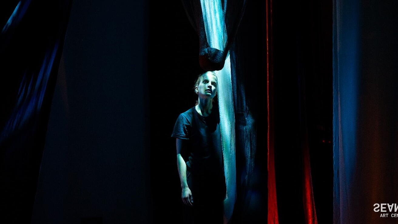 "Curtain". Bilete frå tidlegare kunstnaropphald ved Seanse.