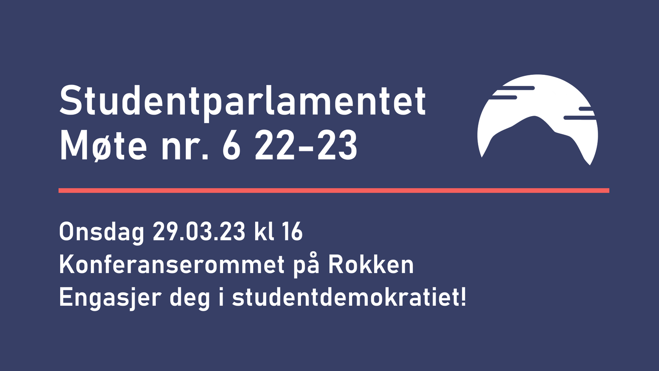 Studentparlamentet møte nr. 6 22-23