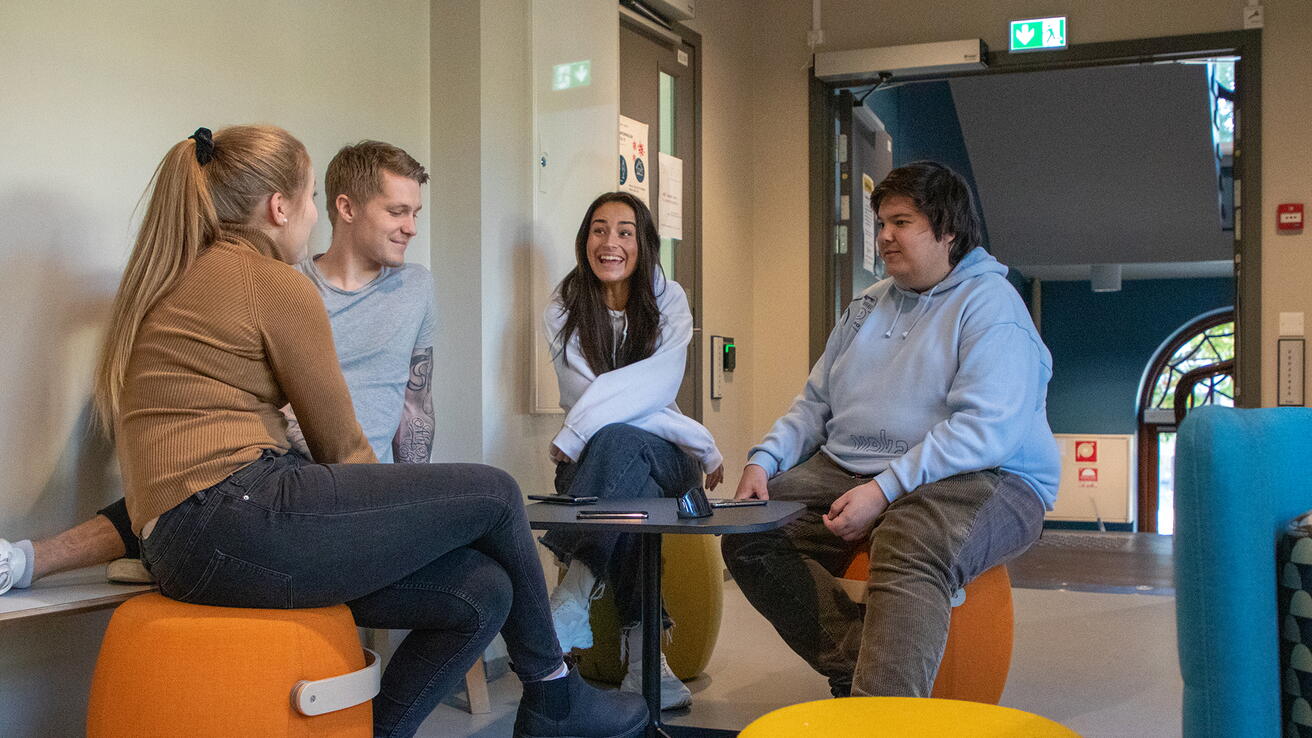 Studenter ved Høgskulen i Volda