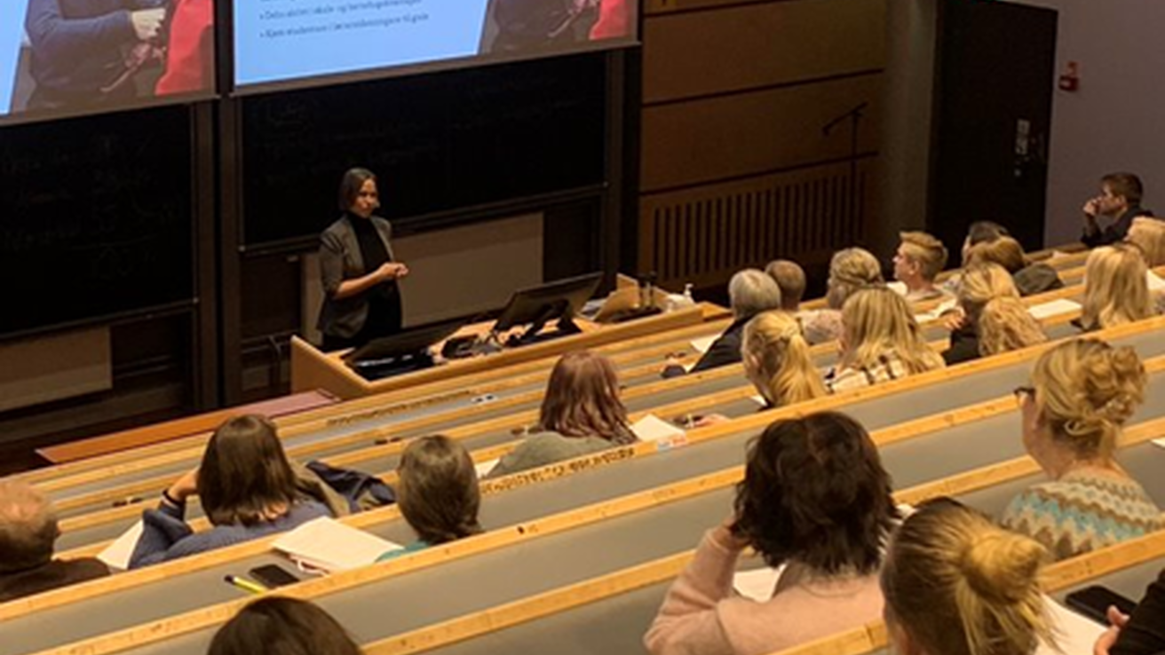 LU-seminar 6. mars 2023: Kjersti Markegård innleia.
