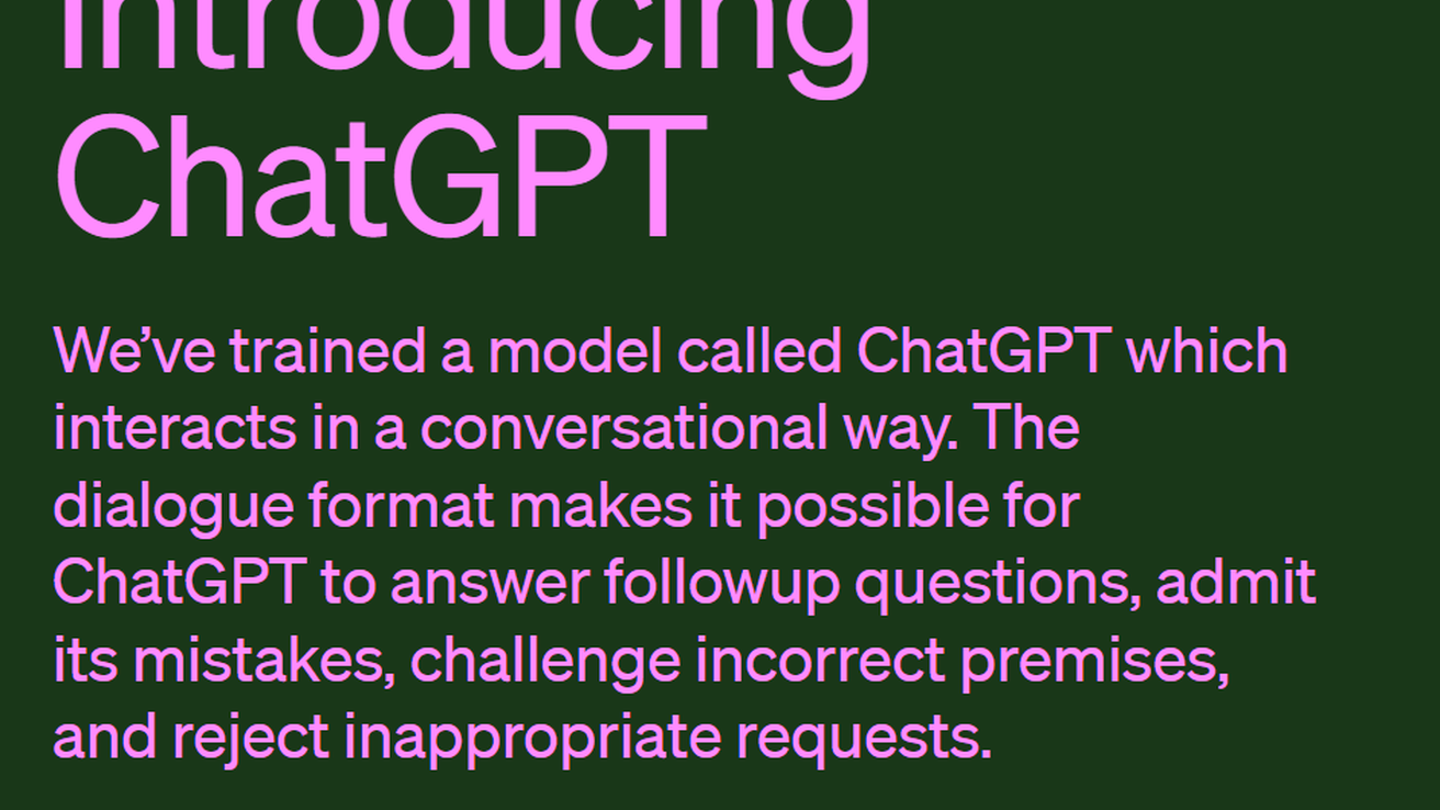 Screenshot ChatGPT
