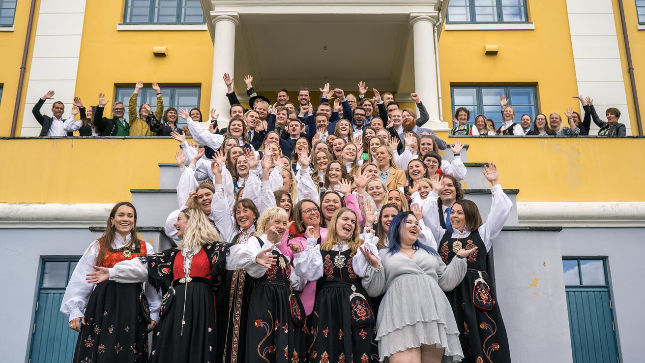 Avslutning grunnskulelærarstudentar 2023