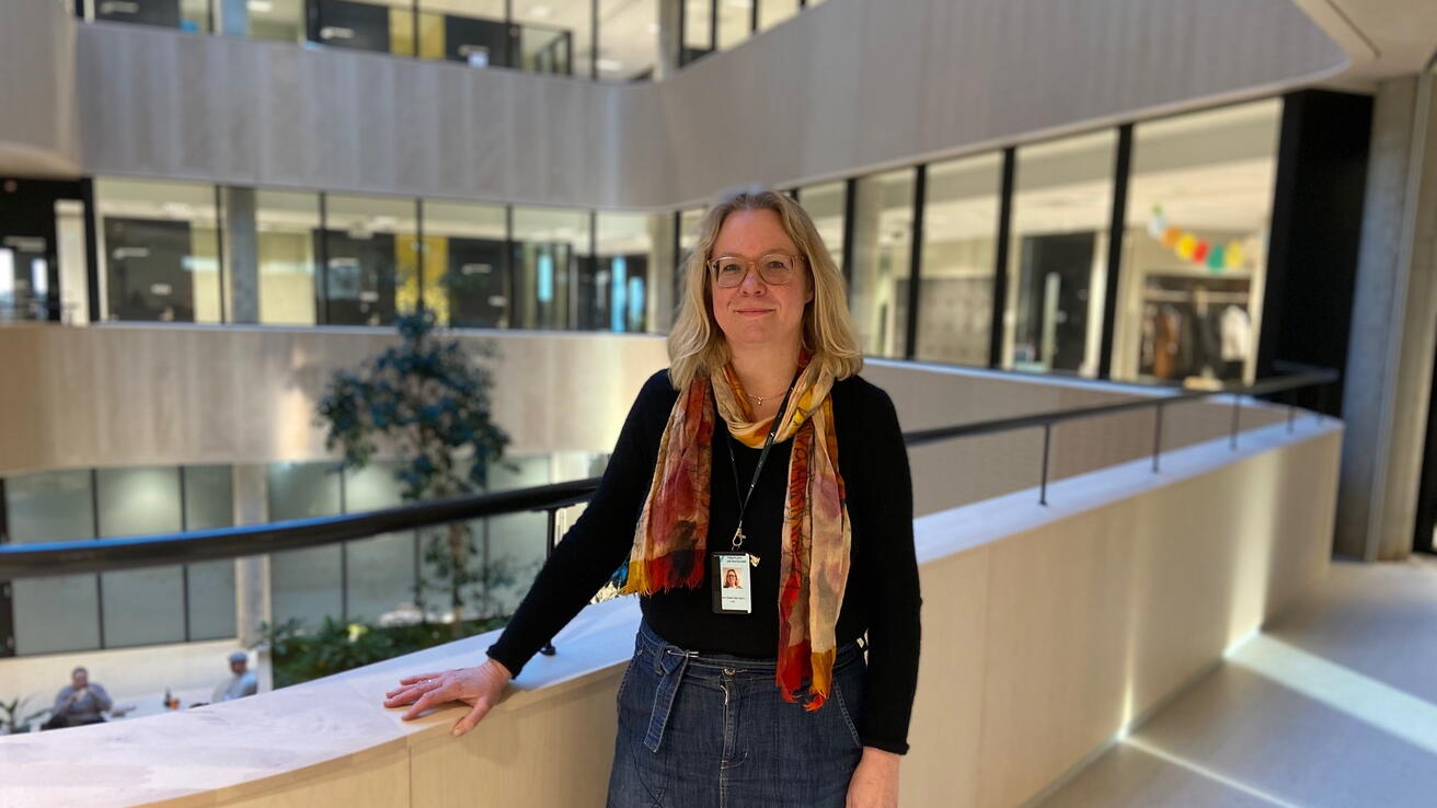 Lene Loy, studentombod ved Høgskulen i Volda