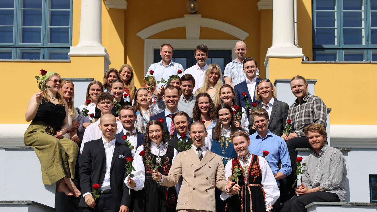 Studenter ved idrett og friluftsliv