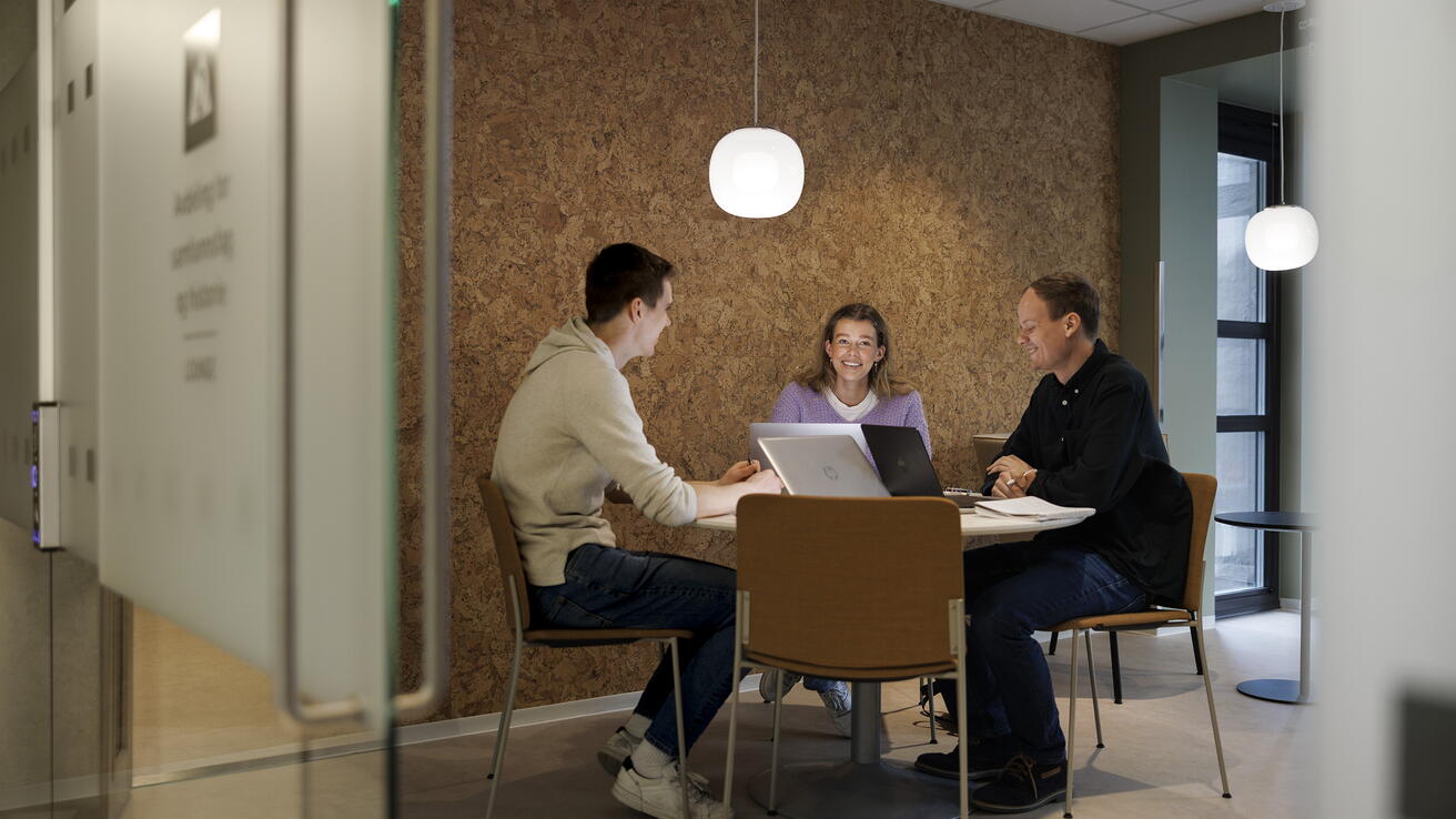 Studenter ved Høgskulen i Volda