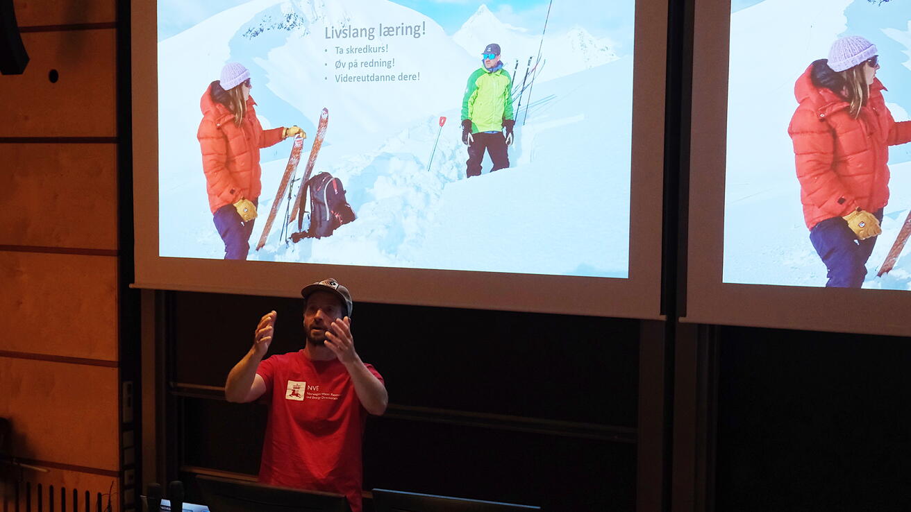 Skredkveld under Forskingsdagane 2025.