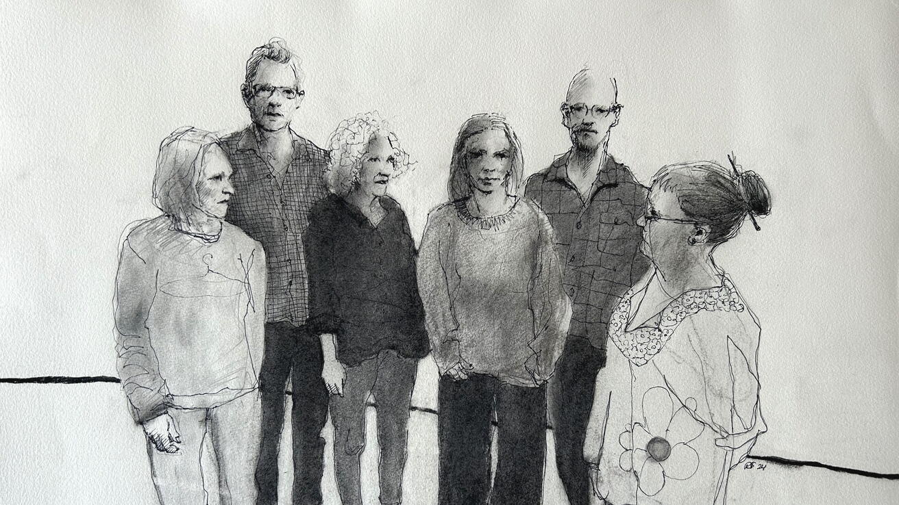 Illustrasjon av DKH av Robert Steinnes.