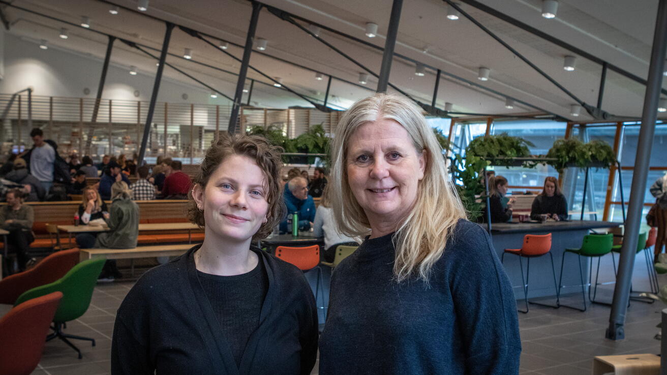 Høgskulelektorane Betina Haug Olson og Ellen Synnøve Aarseth