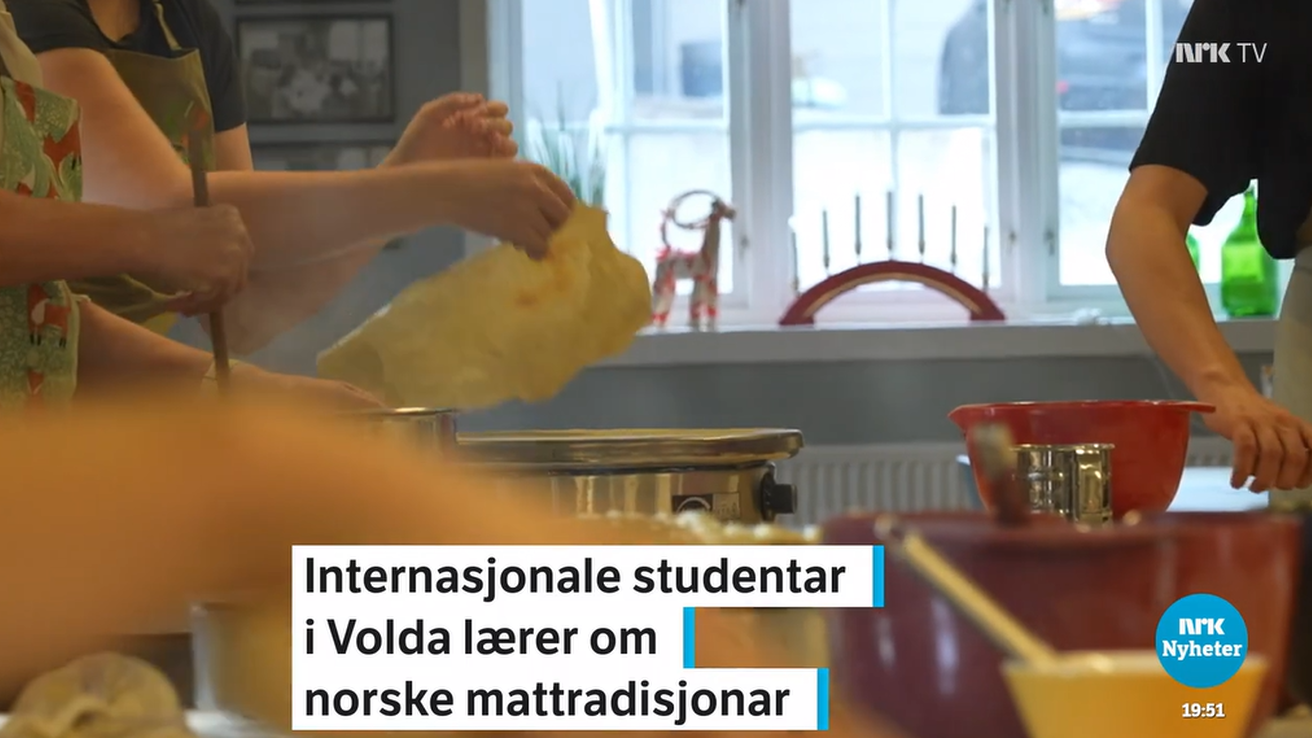 Klipp frå lefsebaking