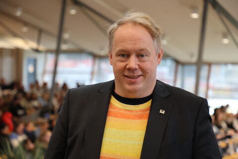 Rektor Odd Helge Mjellem Tonheim.