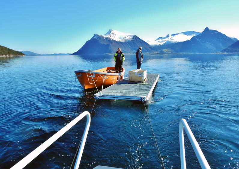 Flytebrygge Yksnøya