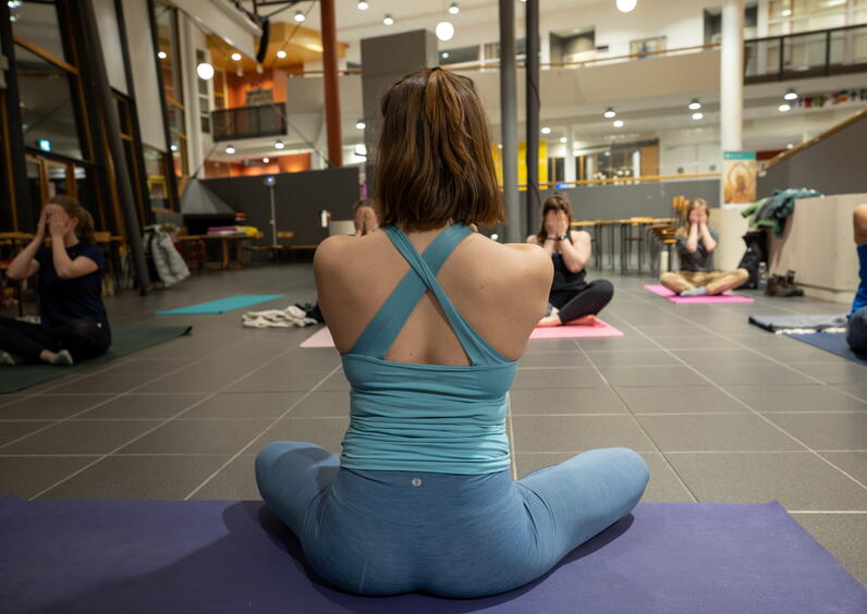 Yoga in Berte Kanutte-huset