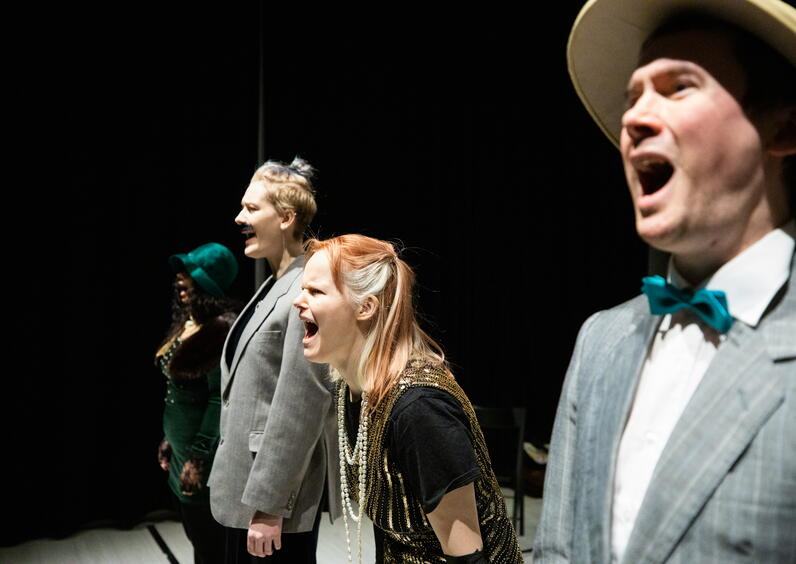 Teater og drama-studenter