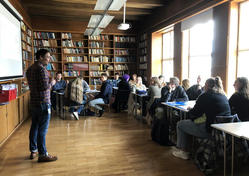 Lærerstudenter på studietur i Oslo