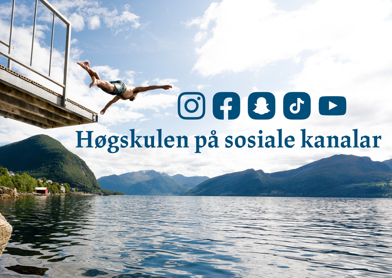 Høgskulen på sosiale kanalar teaser