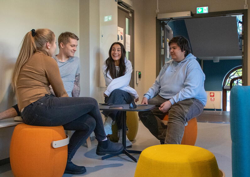 Studenter ved Høgskulen i Volda