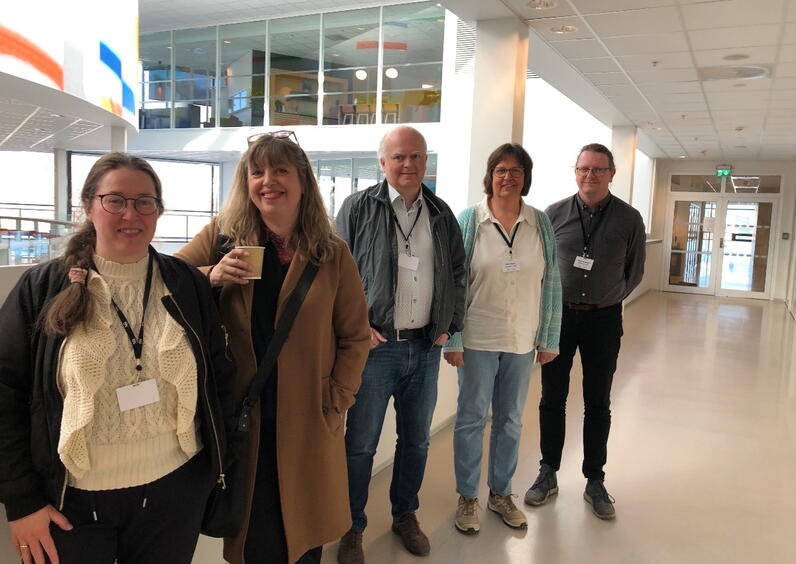 Deltakarar på den første konferansen i Utdanningshistorisk nettverk. 