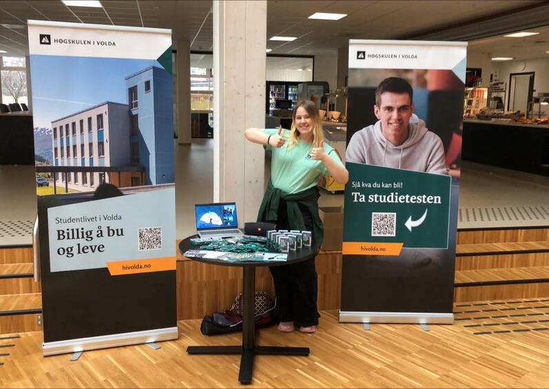 Glad studentambassadør